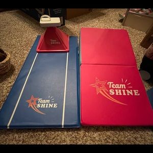 American girl gym mats and vault